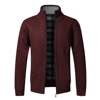 Zephran | Heavyweight Full Zip Sweater Jacket