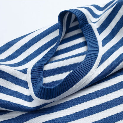 Orlaith | Casual Striped Long Sleeve Sweater