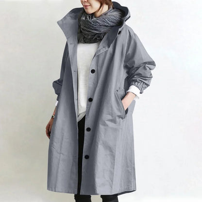 Odelisse | Relaxed Hooded Longline Coat