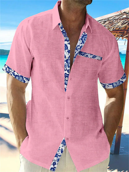 Lucian | Vacation Style Casual Linen Shirt