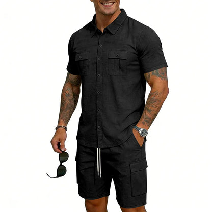 Blackwood | Breathable Utility Shirt And Shorts Set