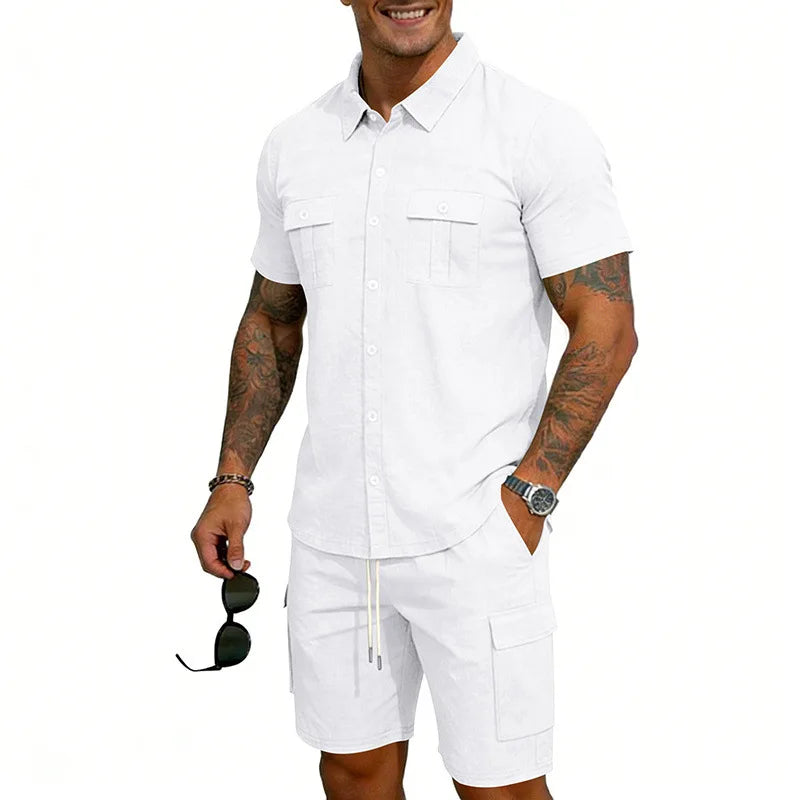 Blackwood | Breathable Utility Shirt And Shorts Set
