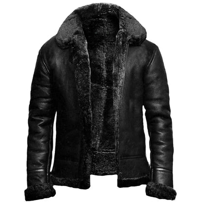 Yorick | Warm Shearling Style Zip Jacket