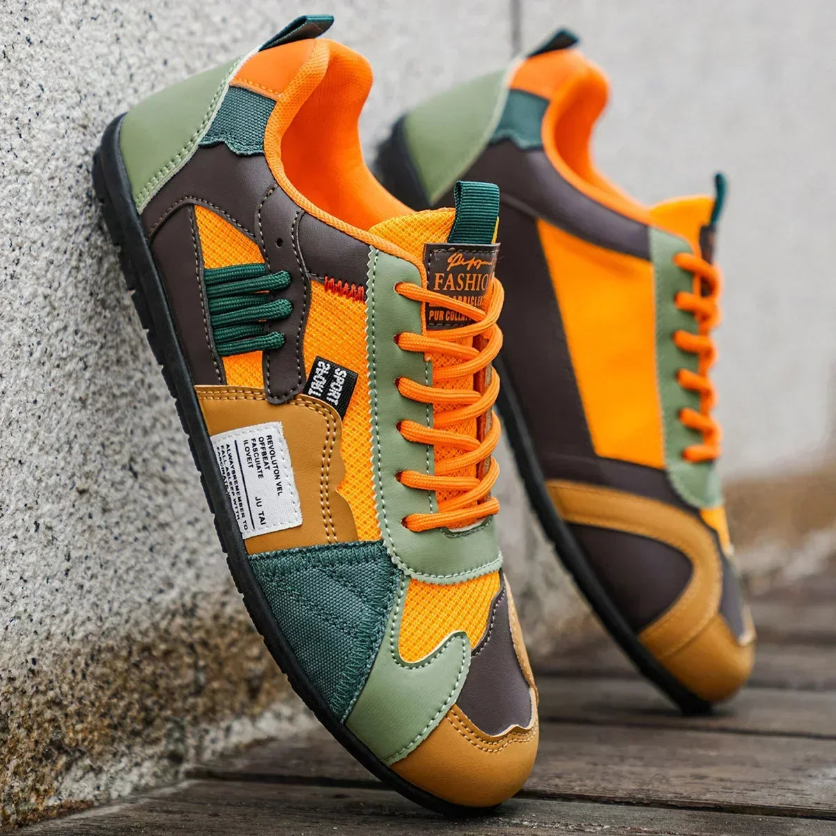 Daxen | Contrast Mesh Everyday Sneakers