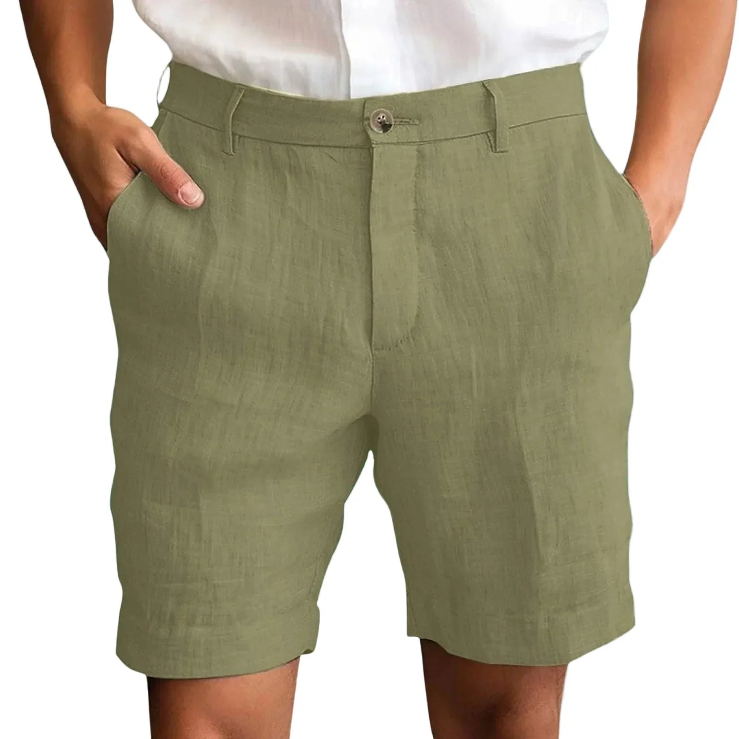 Finlay | Relaxed Fit Linen Look Shorts