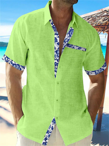 Lucian | Vacation Style Casual Linen Shirt