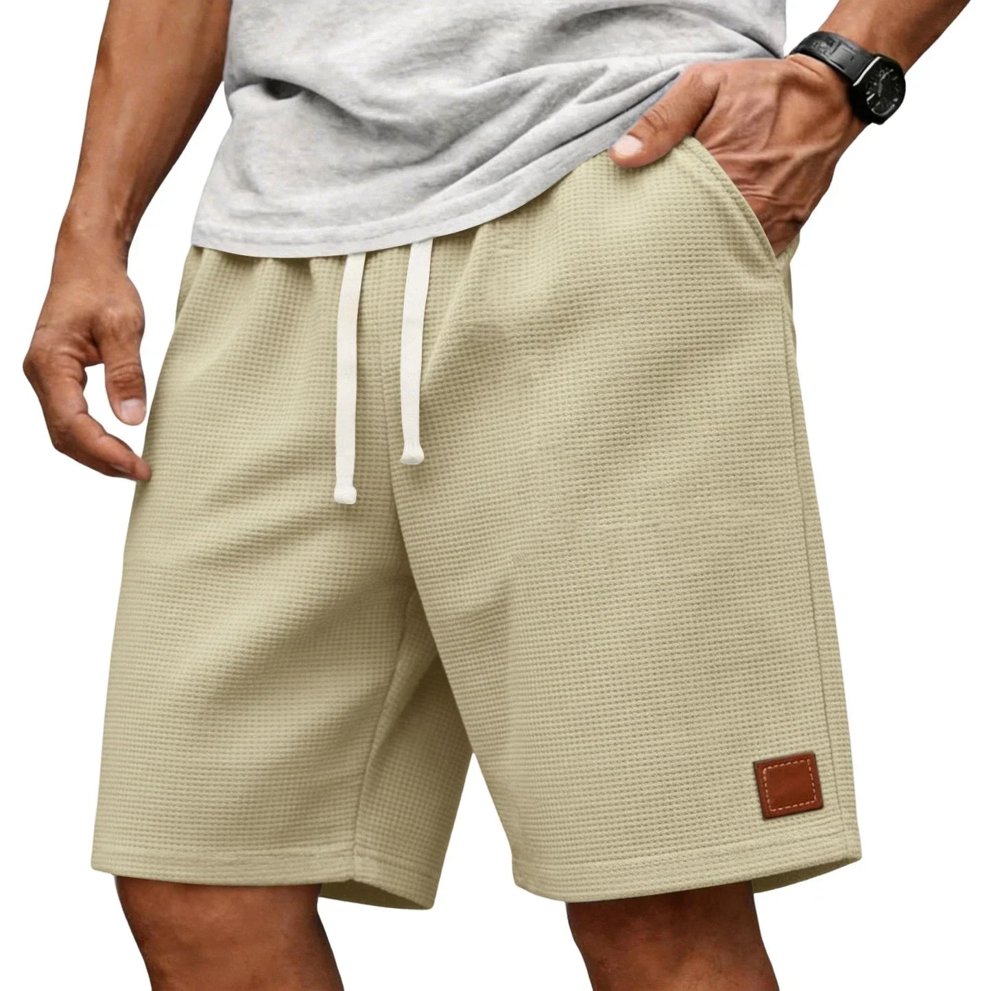 Edric | Lightweight Waffle Texture Shorts