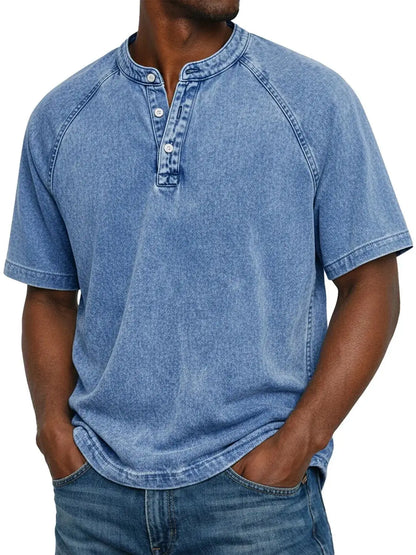 Korvex | Vintage Raglan Henley Shirt