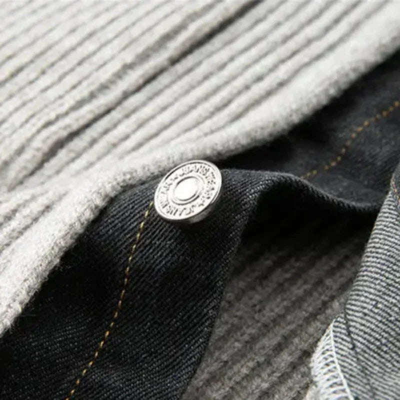Fraser | Classic Collared Knit Jacket