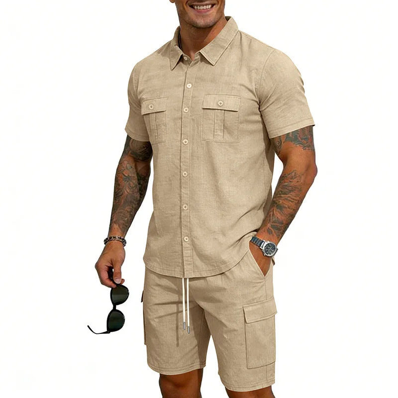Blackwood | Breathable Utility Shirt And Shorts Set
