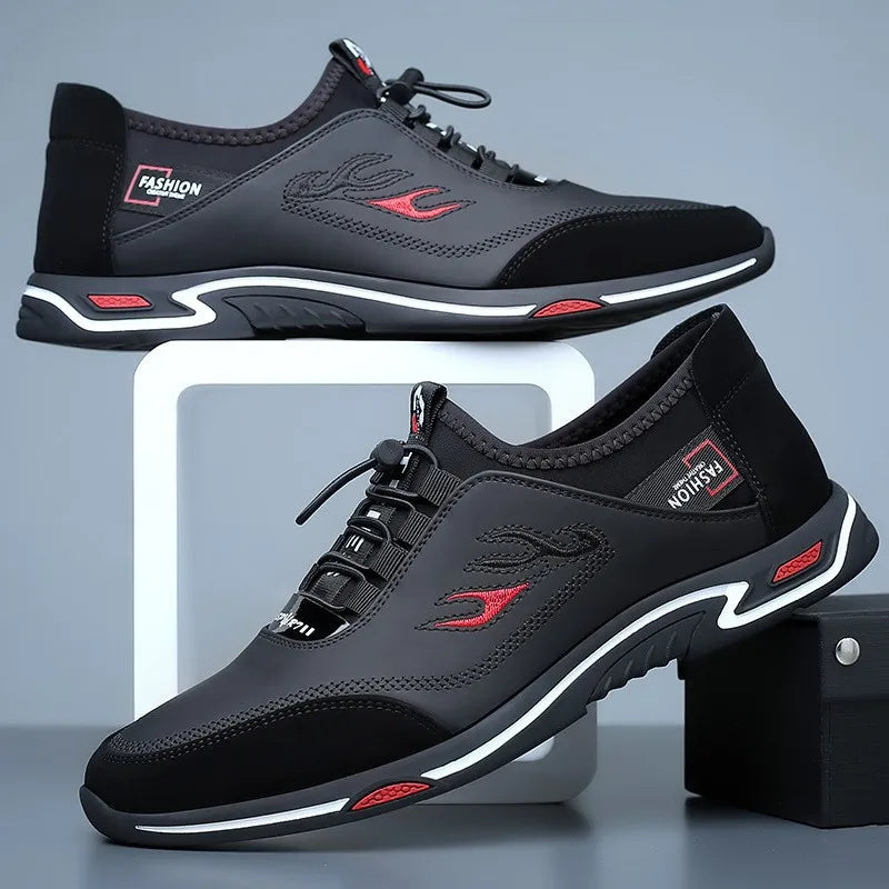 Keaton | Lightweight Elastic Lace Walking Shoes