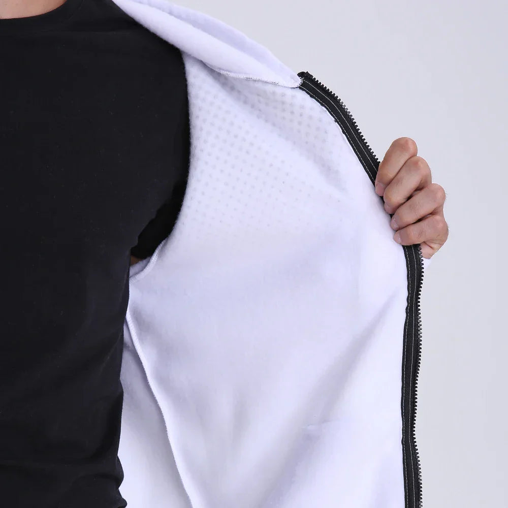 Xavero | Gradient Print Zip Up Hoodie