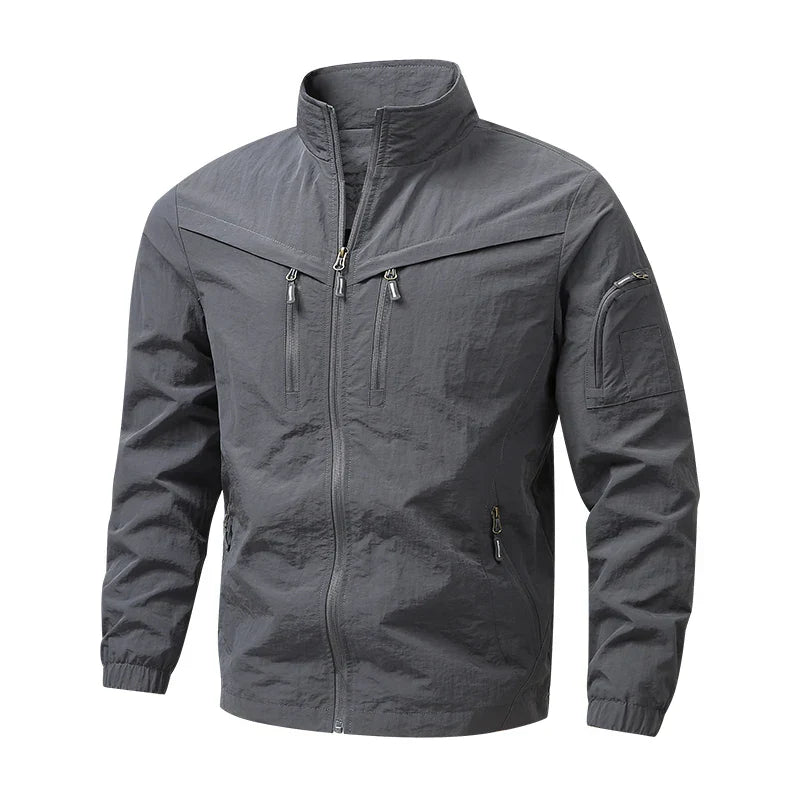 Dravion | Multi Pocket Tactical Zip Jacket