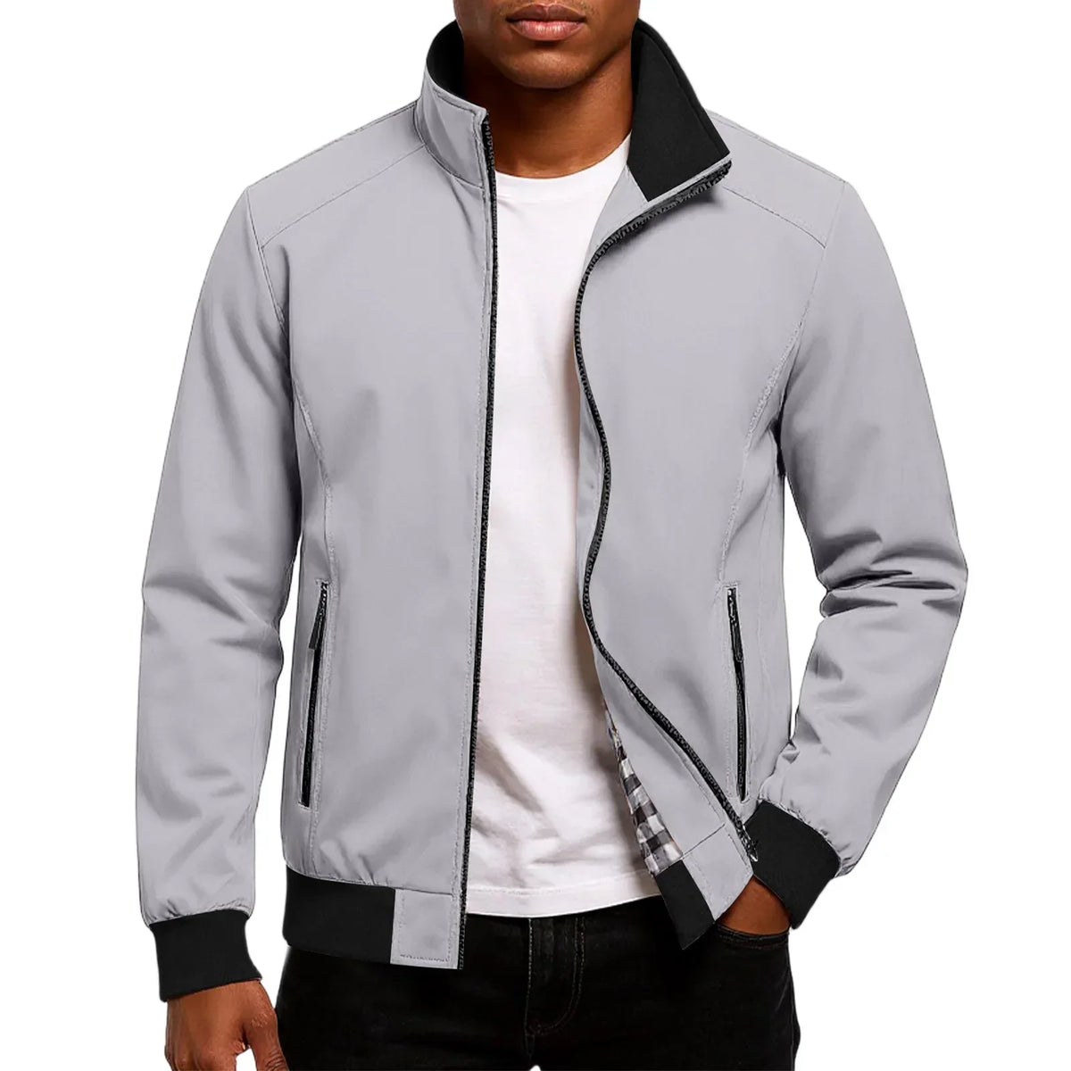 Nestor | Lightweight Zip Front Jacket