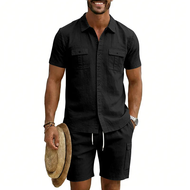 Blackwood | Breathable Utility Shirt And Shorts Set