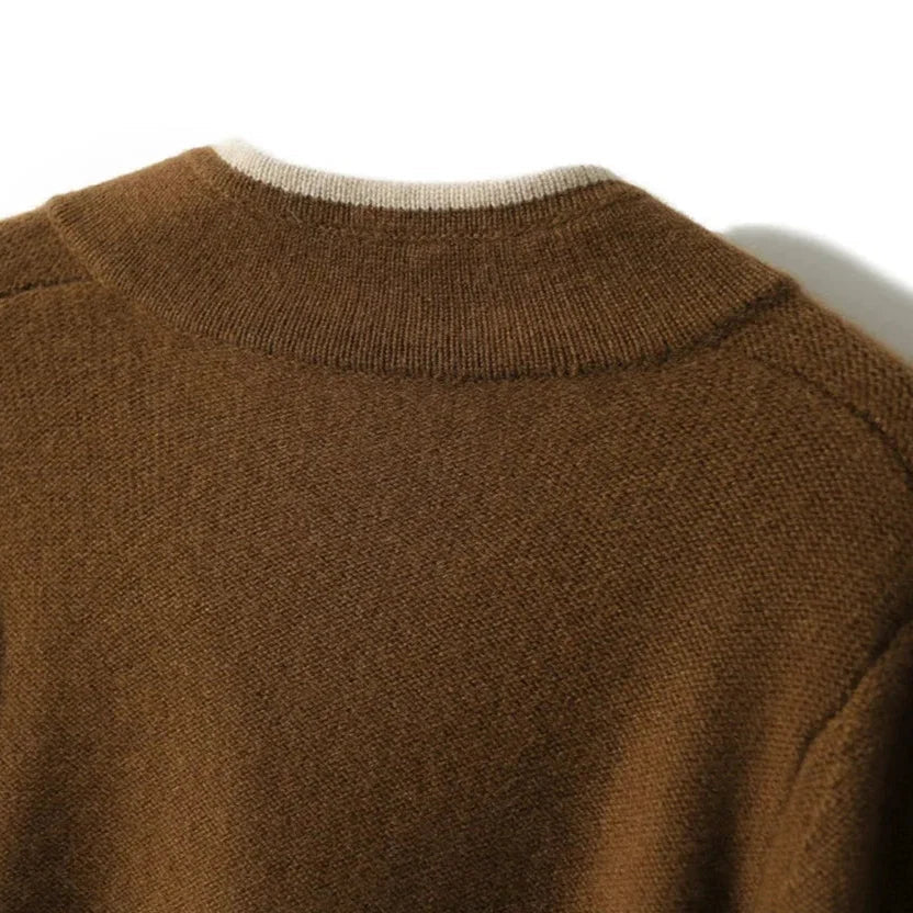Isabeau | Refined Pocket Button Cardigan