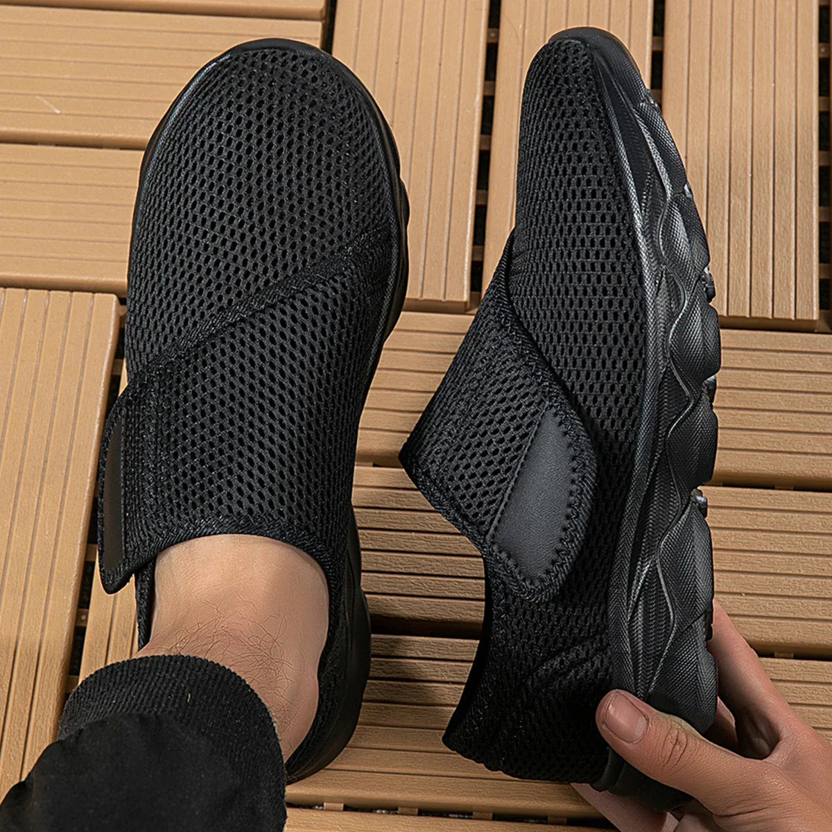 Nyvarra | Slip On Walking Trainers