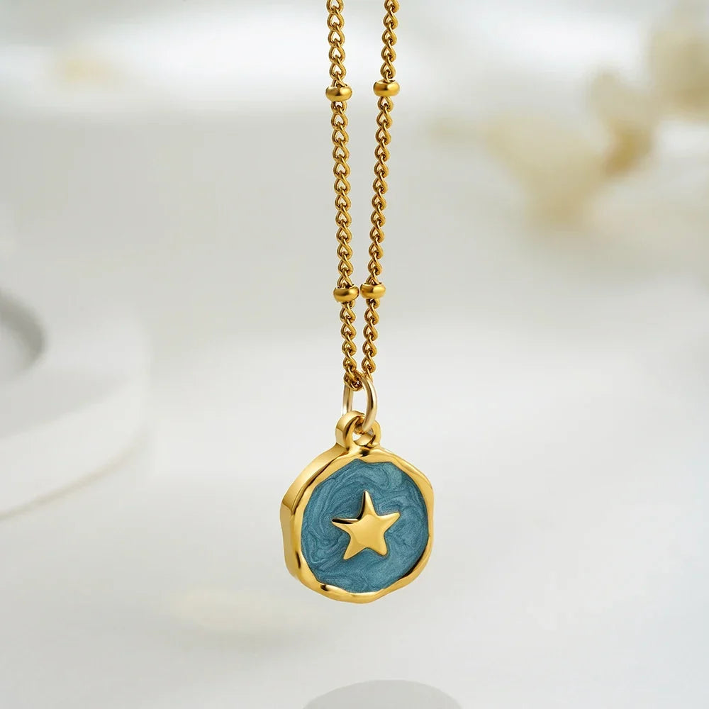 Kerenza | Celestial Pendant Necklace