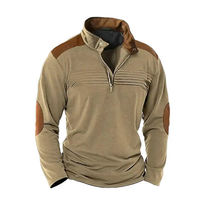 Oswald | Vintage Stand Collar Pullover