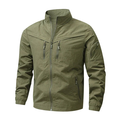 Dravion | Multi Pocket Tactical Zip Jacket
