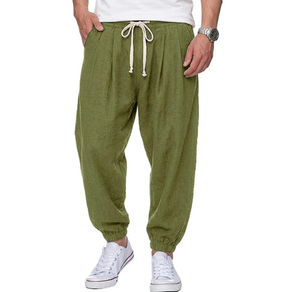 Ronan | Casual Linen Jogger Pants