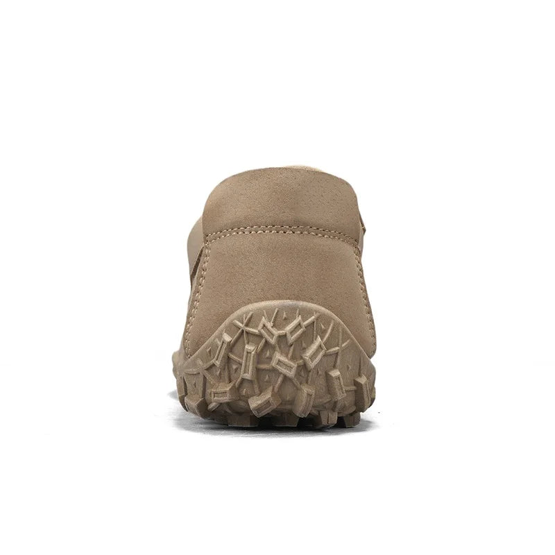 Jorven | Lightweight Ventilated Suede Slip-On Walking Loafers