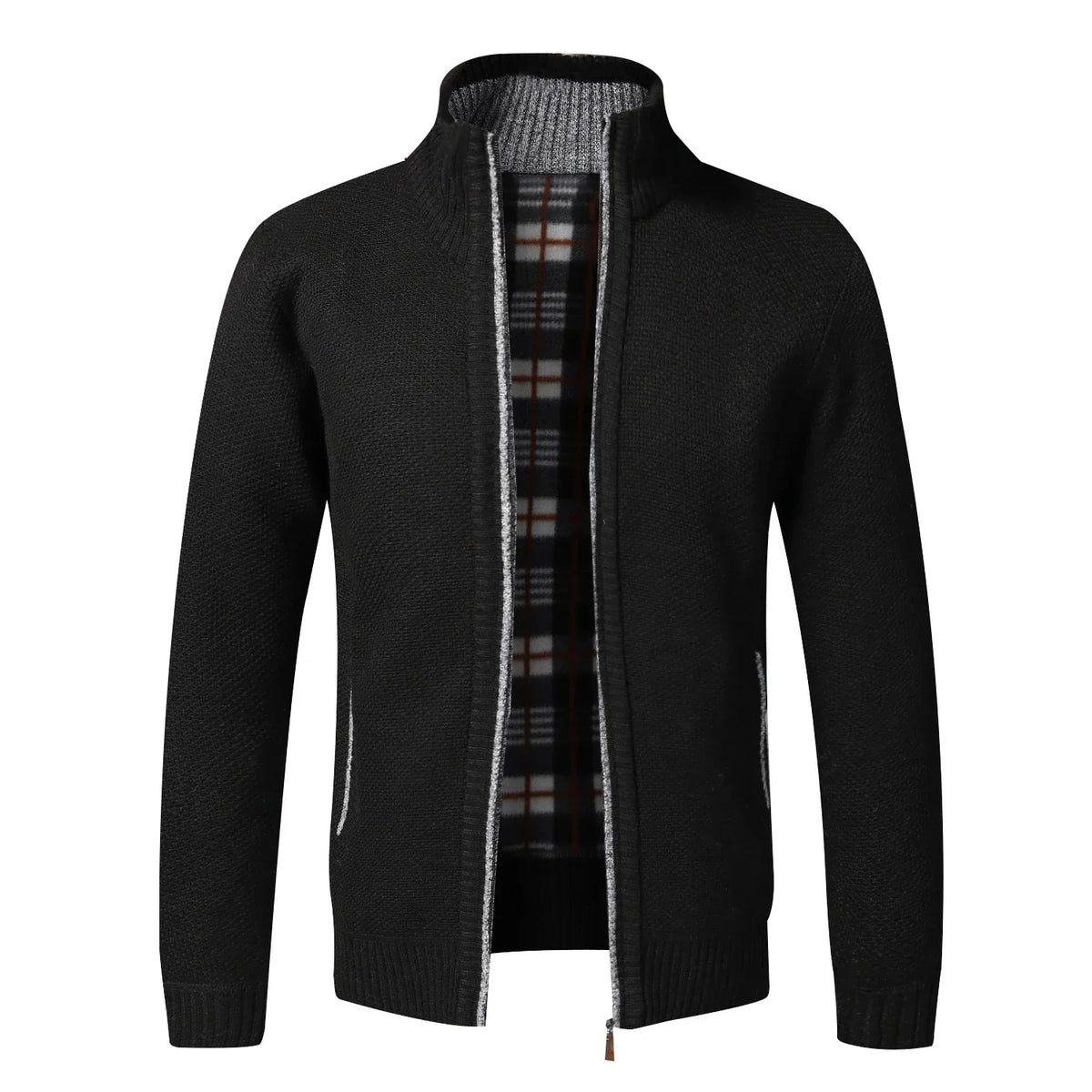 Zephran | Heavyweight Full Zip Sweater Jacket