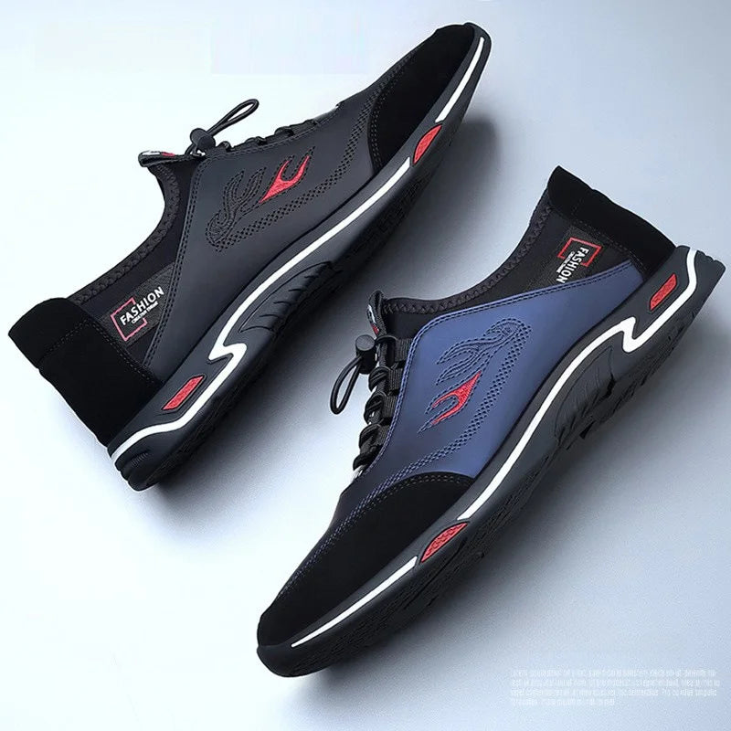 Keaton | Lightweight Elastic Lace Walking Shoes