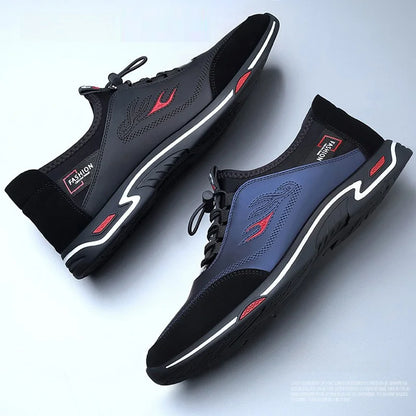 Keaton | Lightweight Elastic Lace Walking Shoes