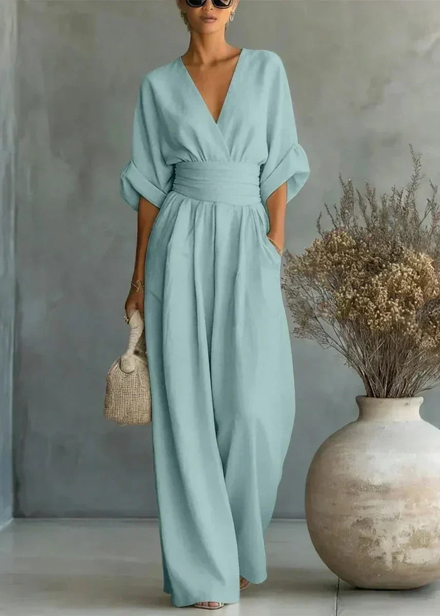 Aurellise | Elegant Wide Leg Jumpsuit