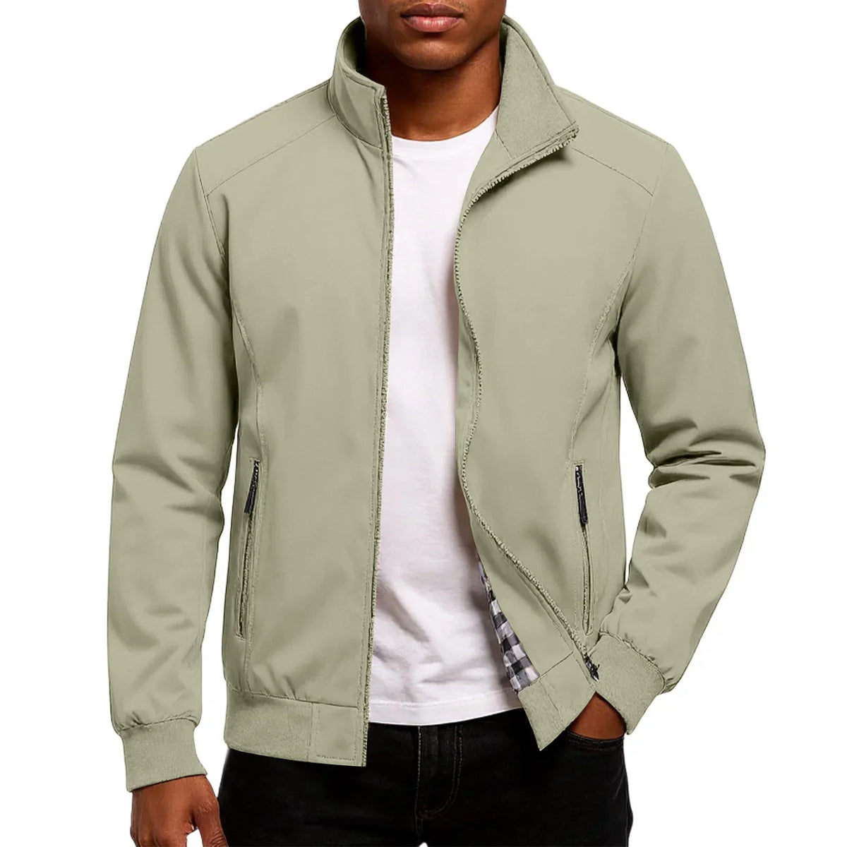 Nestor | Lightweight Zip Front Jacket