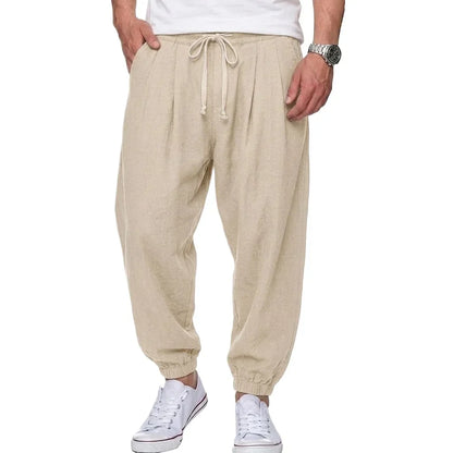Ronan | Casual Linen Jogger Pants