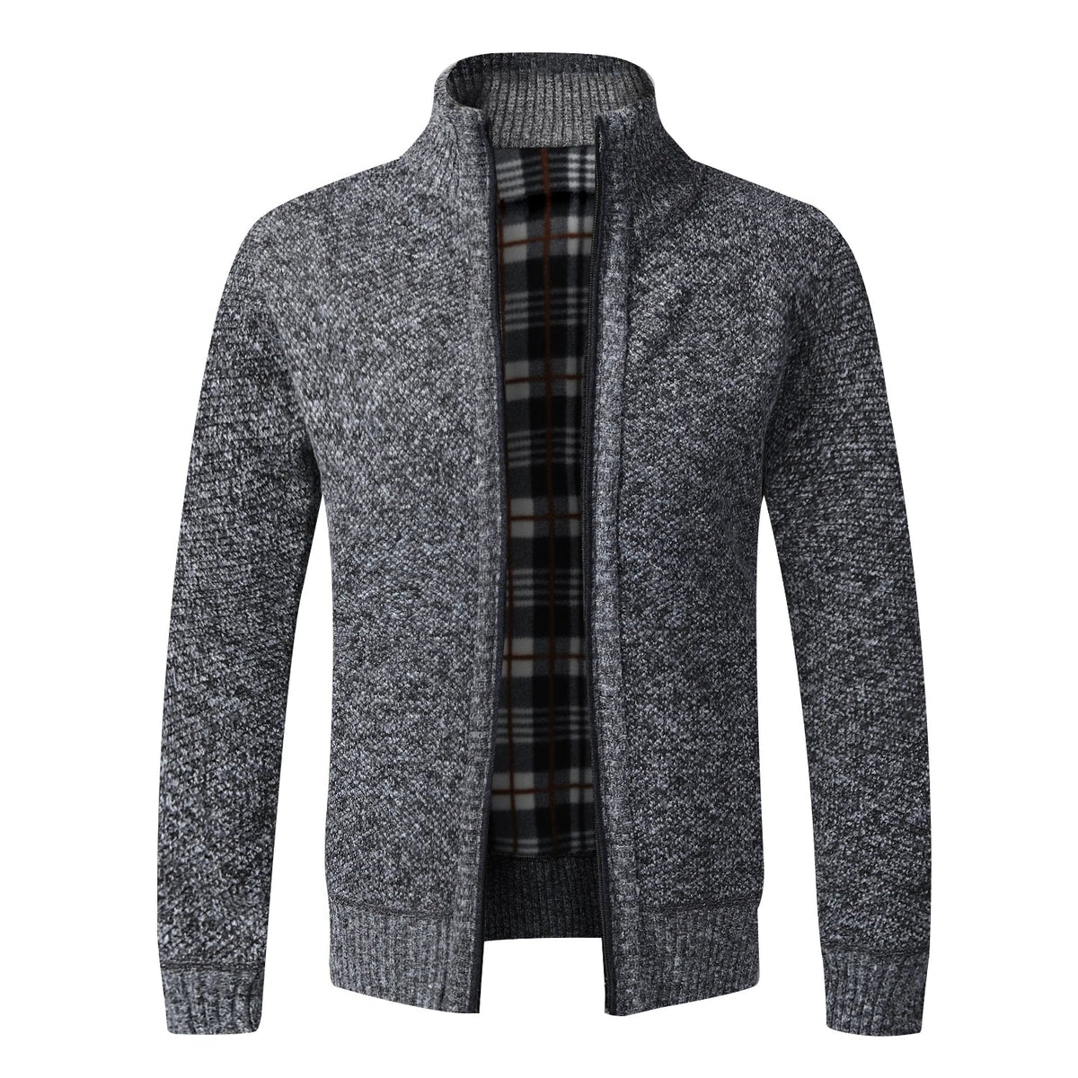 Zephran | Heavyweight Full Zip Sweater Jacket