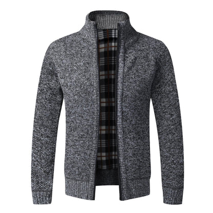 Zephran | Heavyweight Full Zip Sweater Jacket