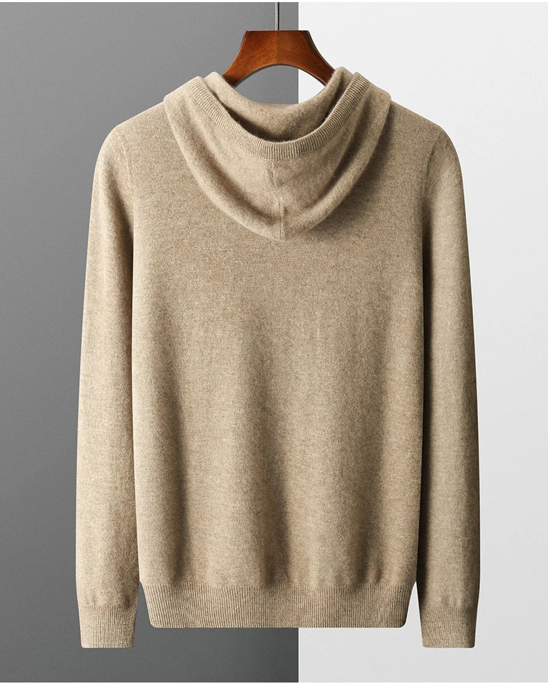Dalton | Classic Knit Pullover Hoodie