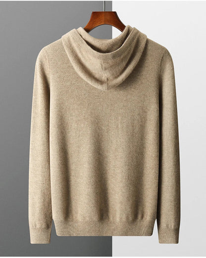 Dalton | Classic Knit Pullover Hoodie
