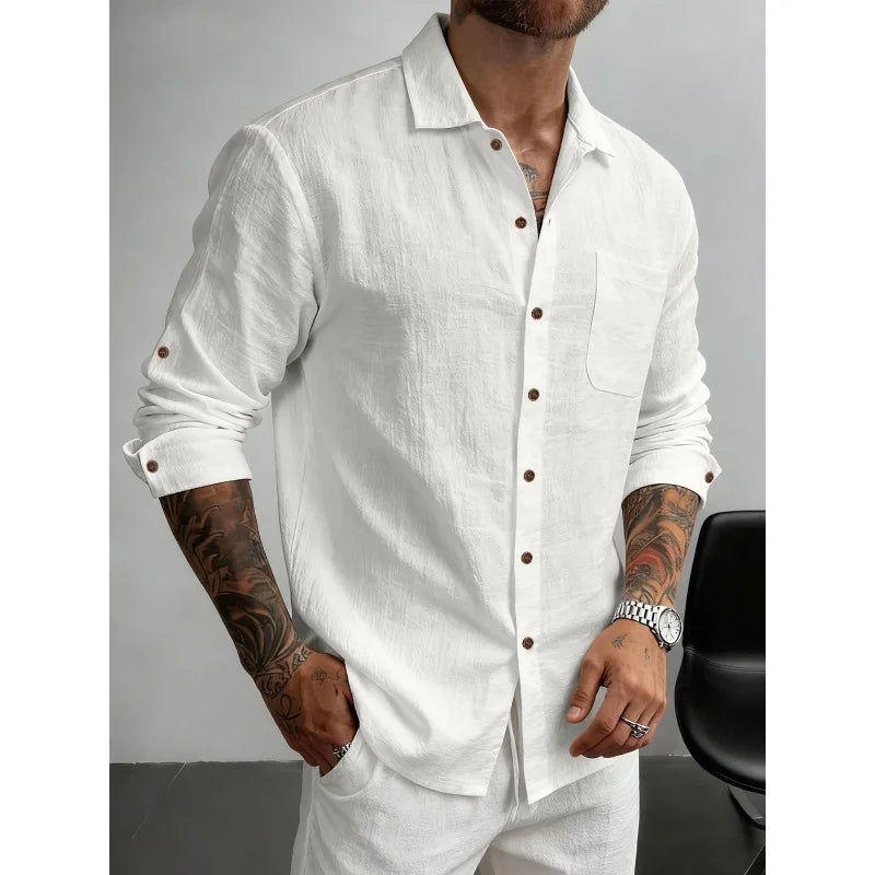 Evren | Breathable Roll Sleeve Shirt