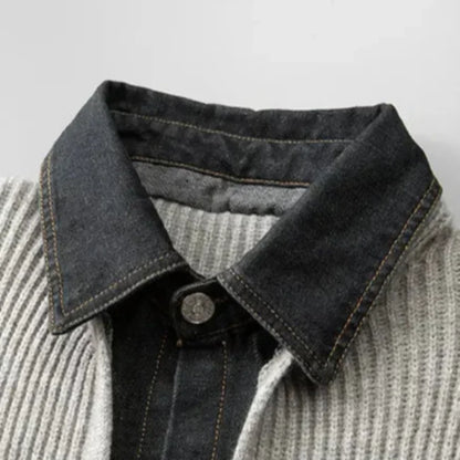 Fraser | Classic Collared Knit Jacket