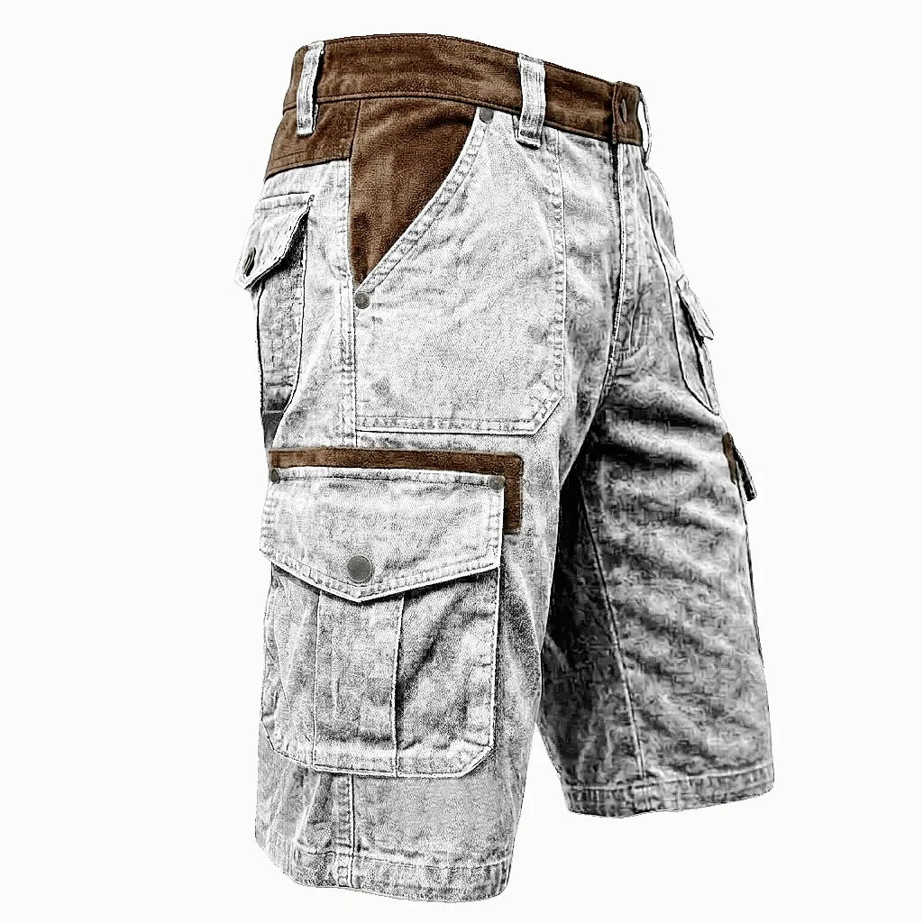 Eldon | Washed Utility Cargo Shorts