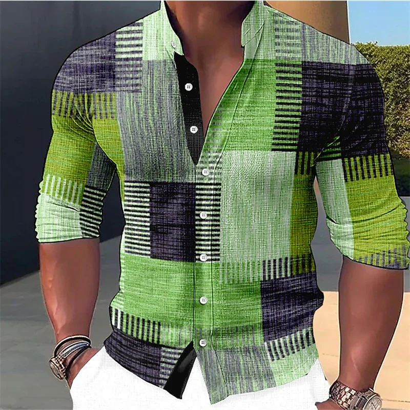 Elian | Patchwork Slim Fit Shirt