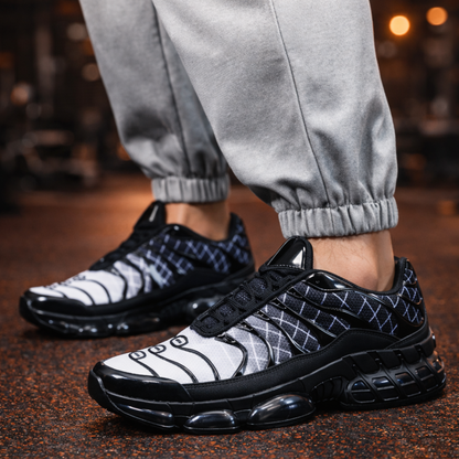 Zypheron | Mesh Panel Running Sneakers