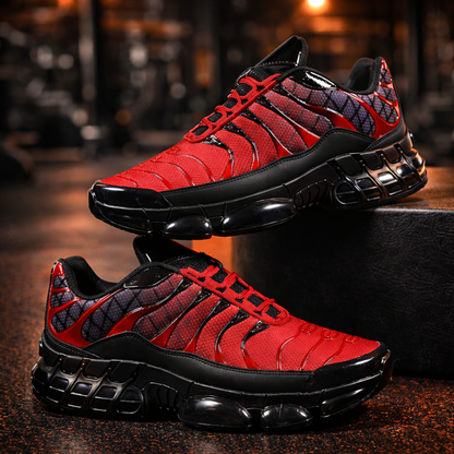 Zypheron | Mesh Panel Running Sneakers