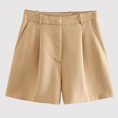 Penelope | Tailored High Waist Shorts