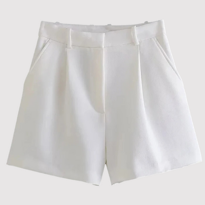 Penelope | Tailored High Waist Shorts