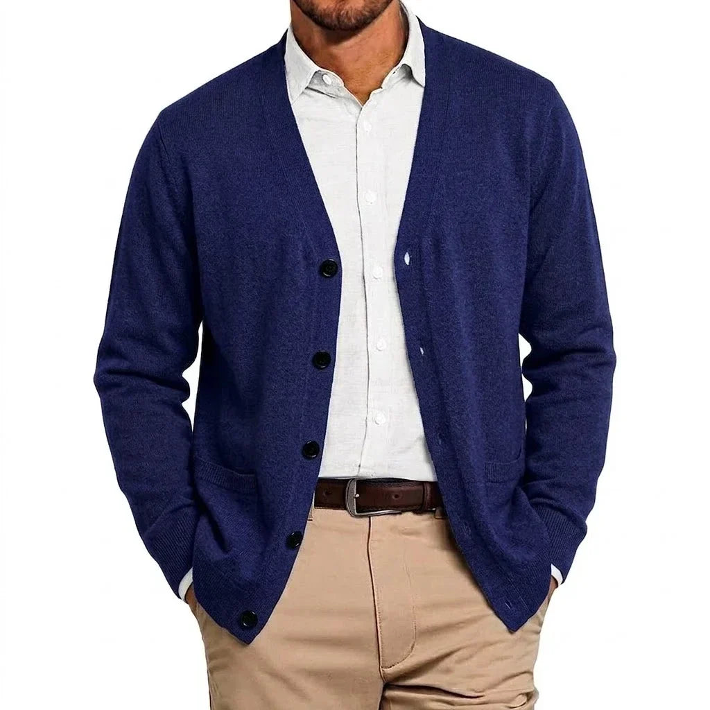 Anders | Relaxed V Neck Cardigan