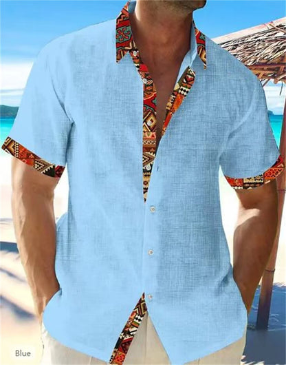 Lucian | Vacation Style Casual Linen Shirt