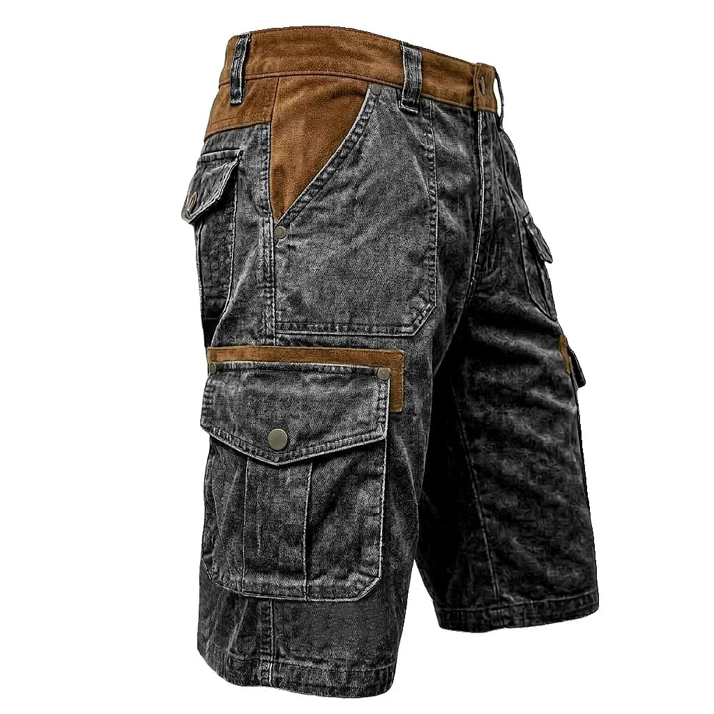 Eldon | Washed Utility Cargo Shorts