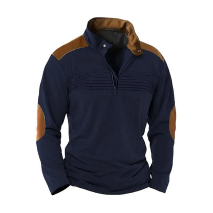 Oswald | Vintage Stand Collar Pullover