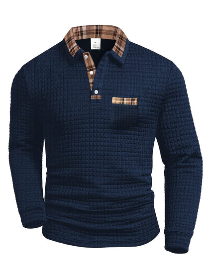 Fordham | Refined Textured Casual Polo