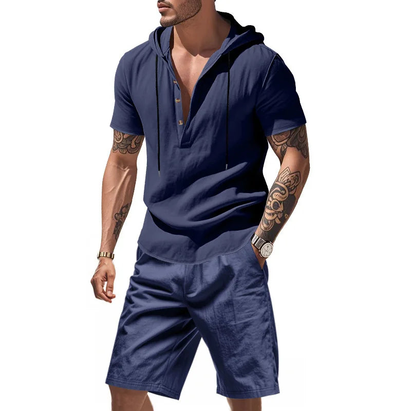 Luca | Hooded Two Piece Set